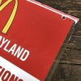 画像9: 70s Vintage MCDONALDS Playland Rules & Regulations Sign  (J948)