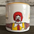 画像4: 80s Vintage McDonalds Ronald McDonald Plastic Mug Cup (J962) 