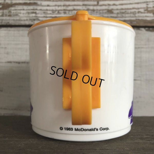 画像6: 80s Vintage McDonalds Grimace Plastic Mug Cup (J963)