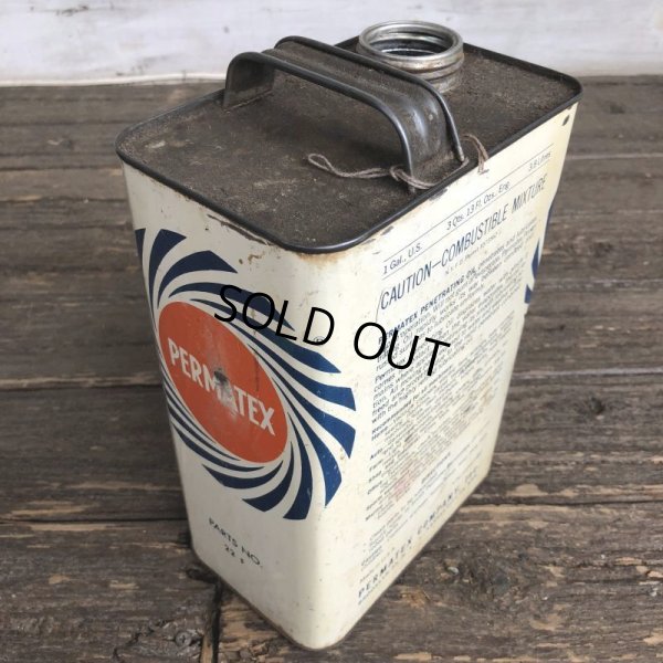 画像6: Vintage Oil Can Permatex One U.S. Gallon (J952) 