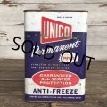 Vintage Oil Can UNICO Antifreeze One U.S. Gallon (J951) 