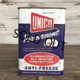 Vintage Oil Can UNICO Antifreeze One U.S. Gallon (J951) 