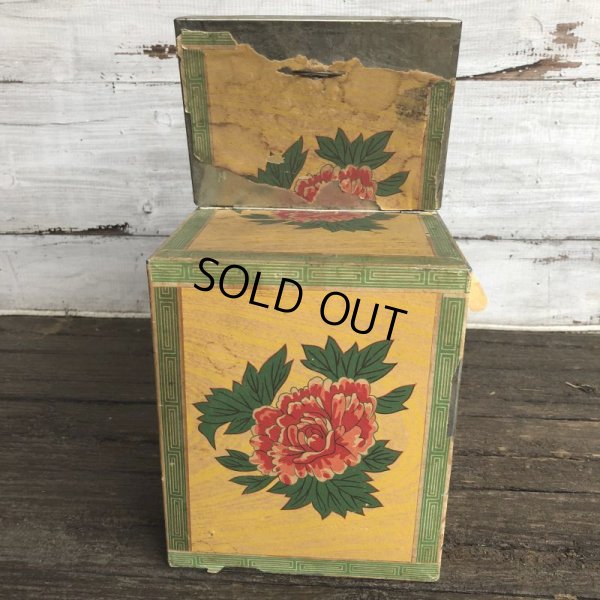 画像3: Vintage Lily Brand Japan Tea Store Display Can (J958)