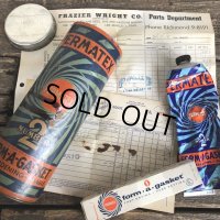 50s Vintage Permatex Gasket Can (J953) 