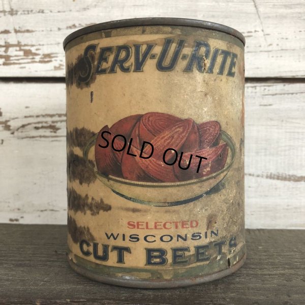 画像3: Vintage Serv U Rite Cut Beets Can (J957)