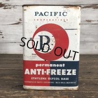 Vintage Oil Can Pacific Antifreeze One U.S. Gallon (J950) 