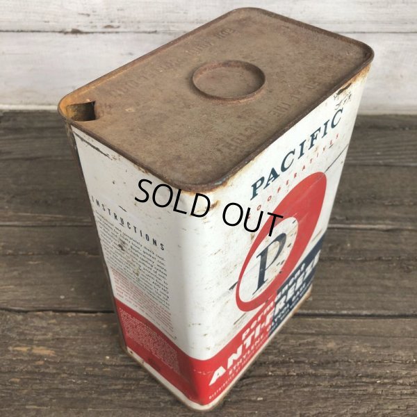 画像5: Vintage Oil Can Pacific Antifreeze One U.S. Gallon (J950) 