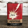 画像1: Vintage Oil Can Flare Clutch Fluid One U.S. Gallon (J949)  (1)