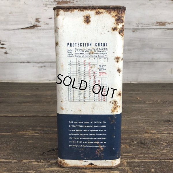 画像4: Vintage Oil Can Pacific Antifreeze One U.S. Gallon (J950) 