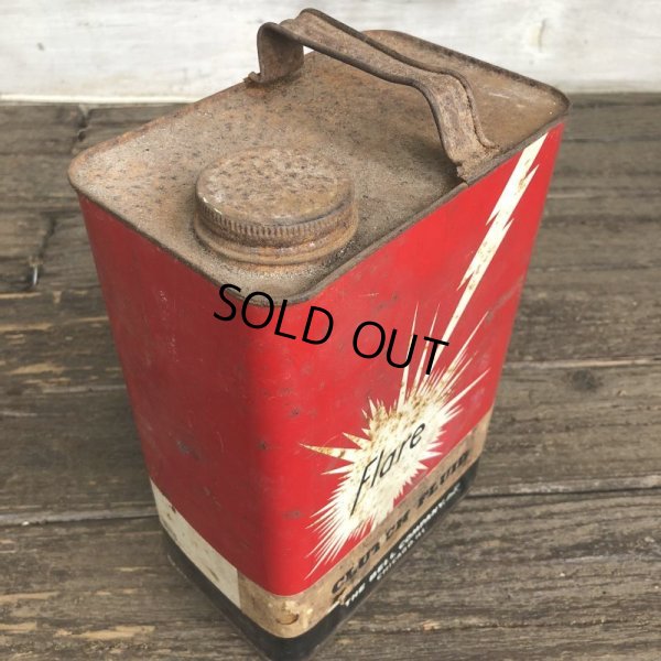 画像6: Vintage Oil Can Flare Clutch Fluid One U.S. Gallon (J949) 