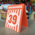 画像3: Whataburger Stores Ordering Table Tent #39 (J965)  (3)