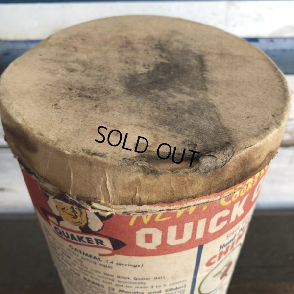 画像8: Vintage Quick Quaker Oats Cardboard Container (J961) 