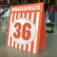 画像3: Whataburger Stores Ordering Table Tent #36 (J966)  (3)