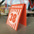 画像2: Whataburger Stores Ordering Table Tent #38 (J967)  (2)