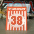 画像1: Whataburger Stores Ordering Table Tent #38 (J967)  (1)