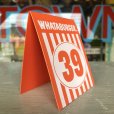 画像2: Whataburger Stores Ordering Table Tent #39 (J965)  (2)