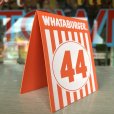 画像3: Whataburger Stores Ordering Table Tent #44 (J963)  (3)