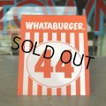 Whataburger Stores Ordering Table Tent #44 (J963) 
