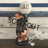 70s Vintage Hillbilly Bar Lamp (J968)