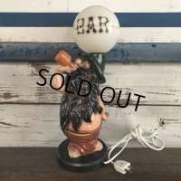 70s Vintage Hillbilly Bar Lamp (J968)