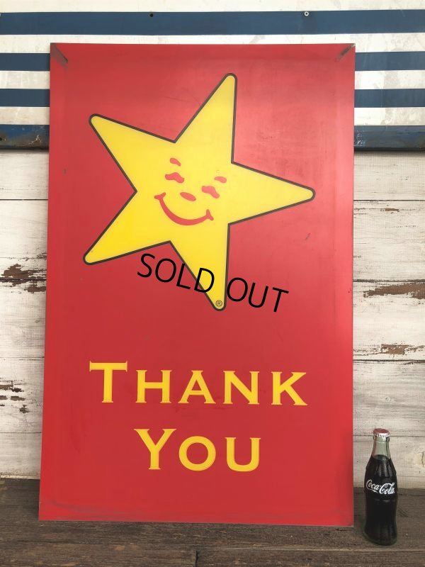 画像1: Vintage Original Carl's Jr Drive-thru Sign THANK YOU (J982)