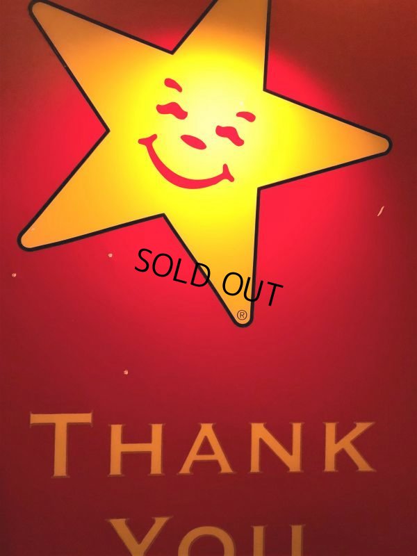 画像8: Vintage Original Carl's Jr Drive-thru Sign THANK YOU (J982)