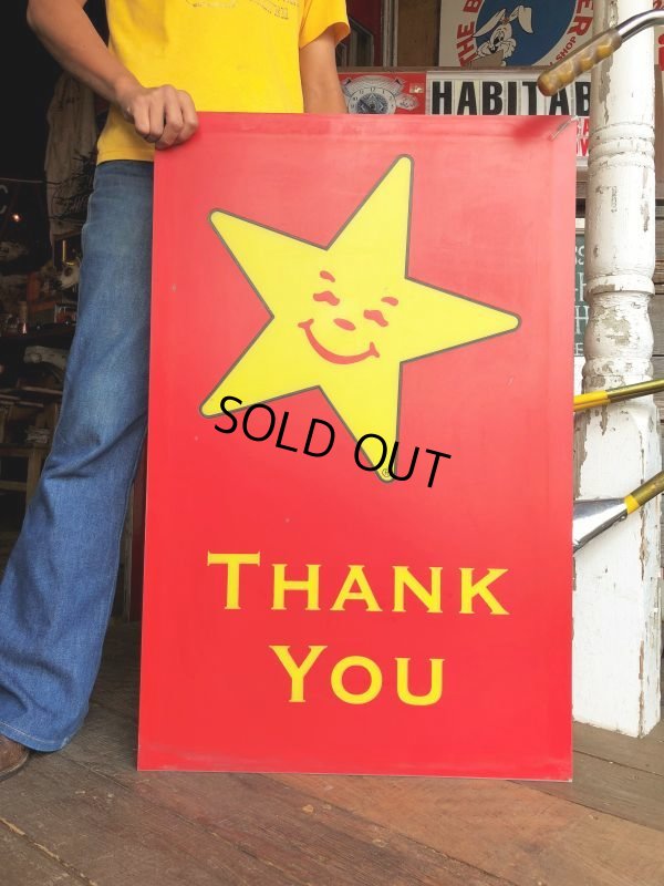 画像9: Vintage Original Carl's Jr Drive-thru Sign THANK YOU (J982)