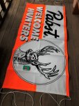 画像3: NOS Welcome Hunters Pabst Brewing Banner Sign (J983)