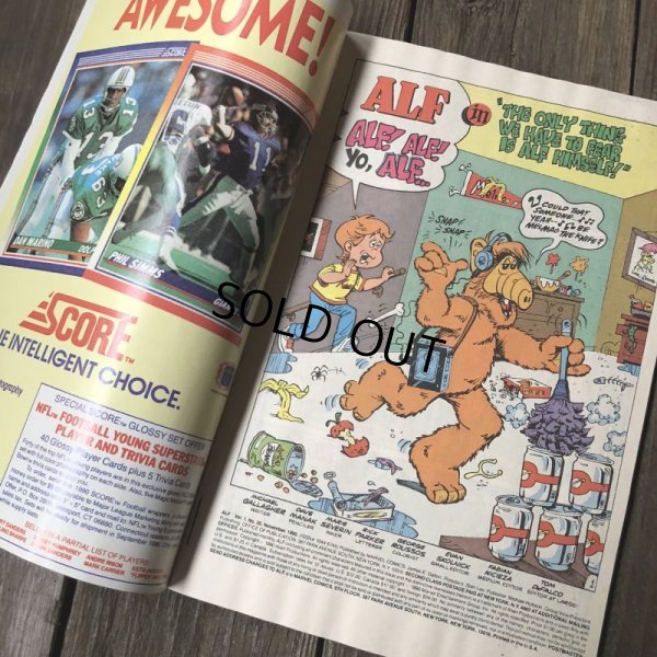 画像3: 80s Vintage Comic ALF 1990 NOV  (A013)