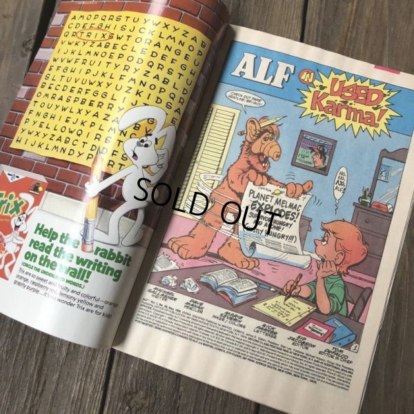 画像3: 80s Vintage Comic ALF 1990 MAY  (A008)