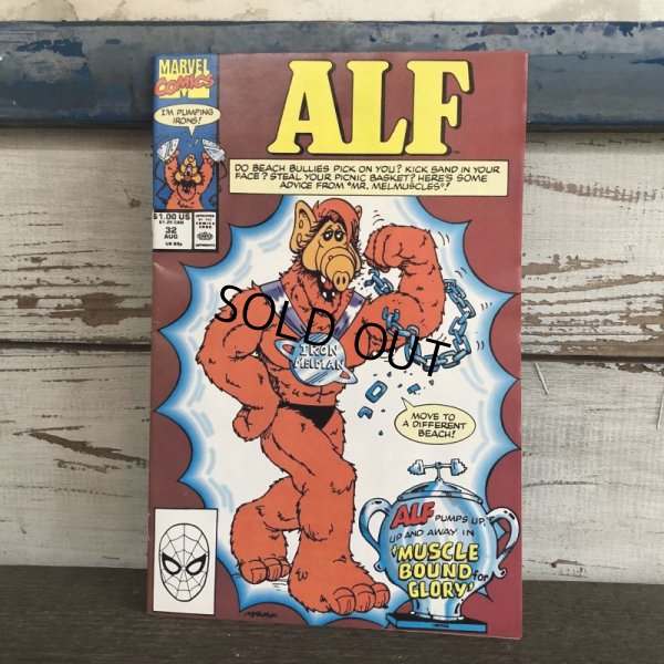 画像1: 80s Vintage Comic ALF 1990 AUG  (A011)