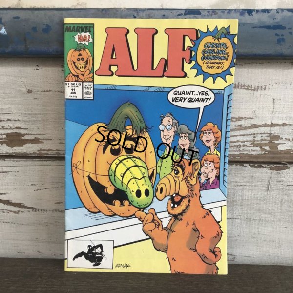 画像1: 80s Vintage Comic ALF 1989 JAN (A006)