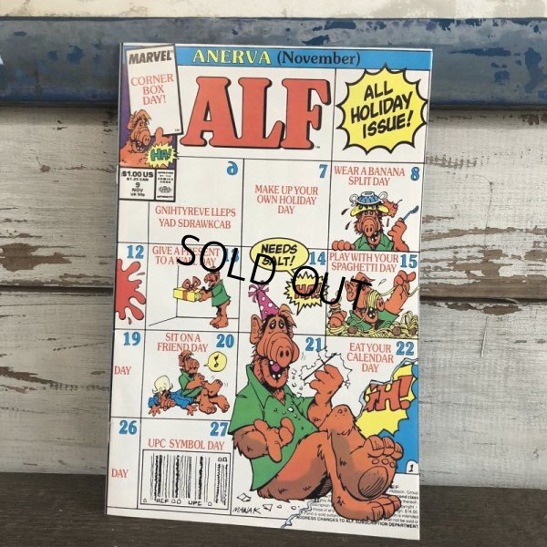 画像1: 80s Vintage Comic ALF 1988  NOV (A005)