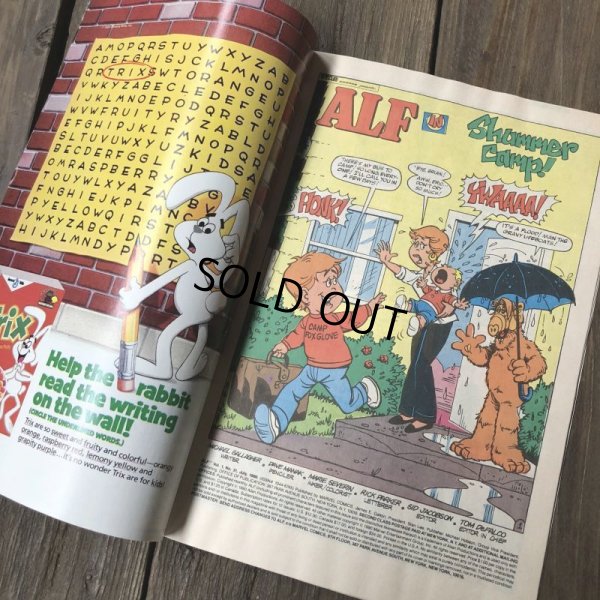 画像3: 80s Vintage Comic ALF 1990 JULY  (A010)
