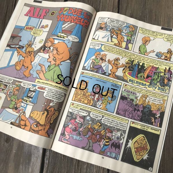 画像8: 80s Vintage Comic ALF 1990 NOV  (A013)