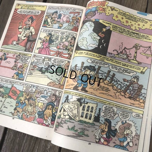 画像5: 80s Vintage Comic ALF 1990 OCT  (A012)