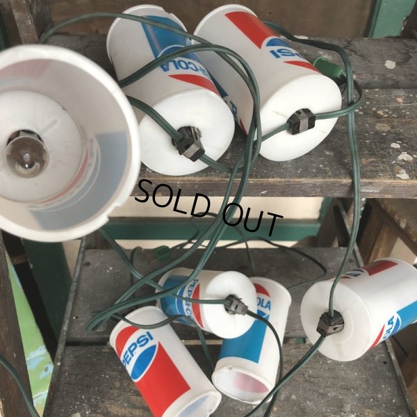 画像12: 70s Vintage Pepsi-Cola HAVE A PEPSI DAY! 7 Pack Party Lights (B602)