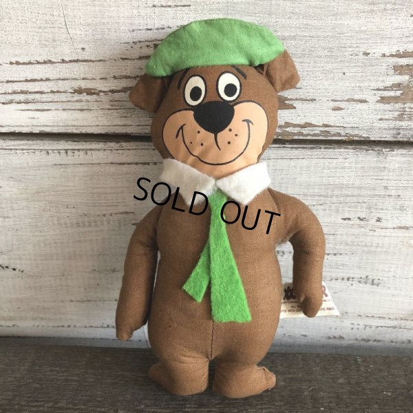 画像1: Vintage Yogi Bear Mini Rug Doll  70s Knicker Bocker (J998)