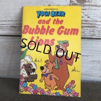 70s Vintage Book YOGI BEAR and the Bubble Gum Lions (S007)