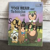 70s Vintage Book Yogi Bear & The Bubble Gum Lions (S008)