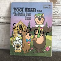 70s Vintage Book Yogi Bear & The Bubble Gum Lions (S008)