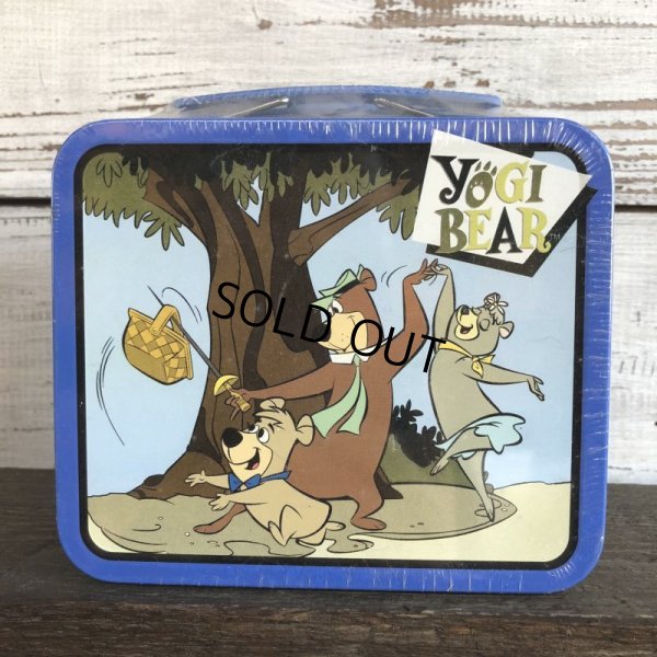 画像1: Vintage Yogi Bear Candy Can Lunch Box (J991)
