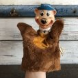 画像1: 【SALE】 Vintage Yogi Bear Hand Puppet Doll 50s Knicker Bocker (J997) (1)