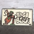 70s Vintage Yogi Bear Plate (S013)