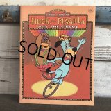 80s Vintage Coloring Book Huck and Magilla (S009)