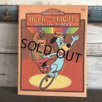 80s Vintage Coloring Book Huck and Magilla (S009)