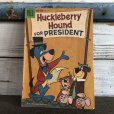 画像1: 60s Vintage Comic Huckleberry Hound For President (S012) (1)