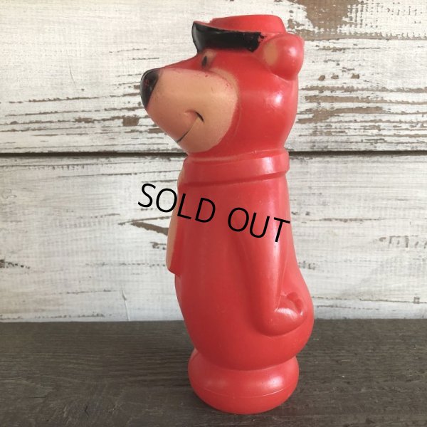 画像5: Vintage Yogi Bear Plastic Doll Red 18cm (S003)