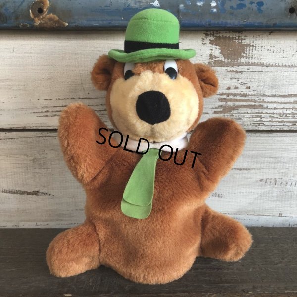 画像2: Vintage Yogi Bear Hand Puppet Doll (J996)