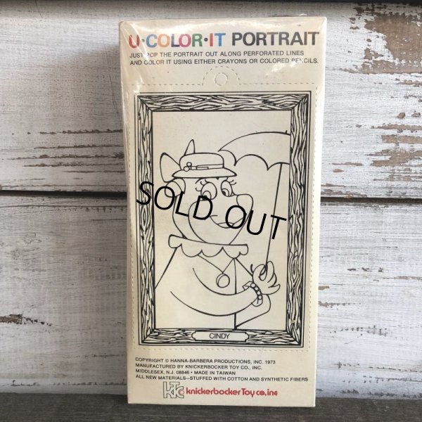 画像3: Vintage Cindy Bear Mini Rug Doll W/BOX 70s Knicker Bocker (S002)